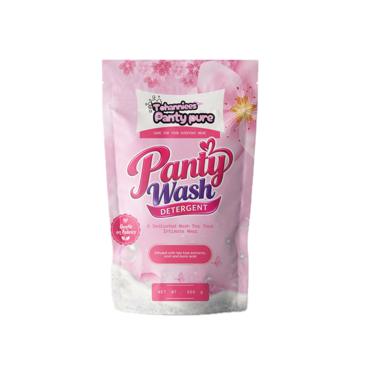 Panty Wash Detergent pouch